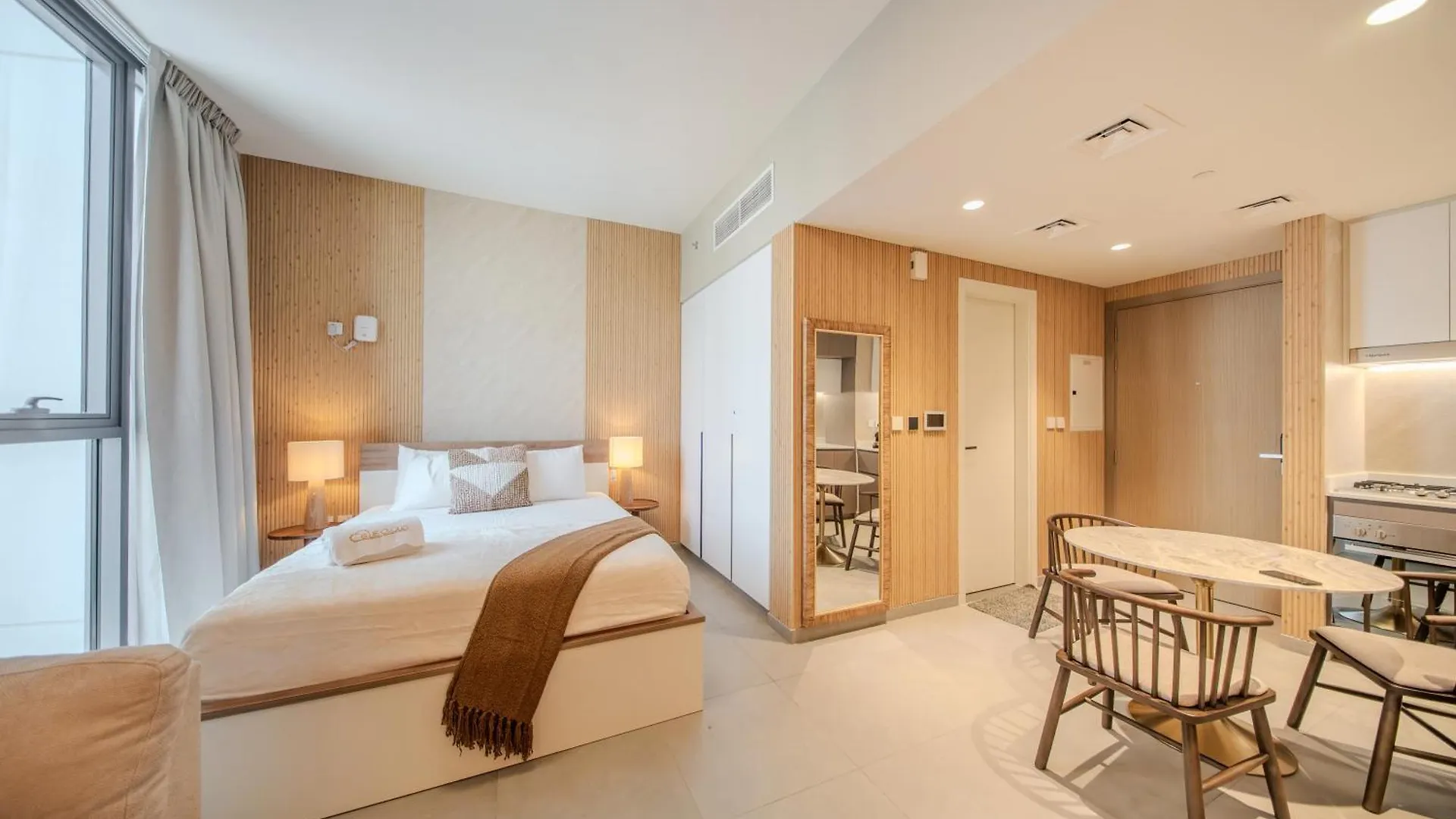 Poolview Studio Aljada Apartment With Carrefour By Bluecloud Holidays Шарджа ОАЭ